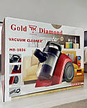 Контейнерний пилосос Gold Diamond 3500 ватів, фото 4