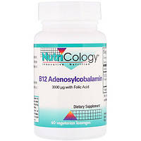 Метилкобаламин Nutricology B12 Adenosylcobalamin 60 Veg Lozenges ARG-56570 GG, код: 7518651