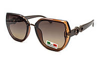Солнцезащитные очки женские Luoweite 2026-c3 Коричневый GG, код: 7944029