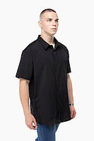 Рубашка классическая однотонная мужская Redpolo 3785 6XL Черный (2000989848080) IN, код: 8128281