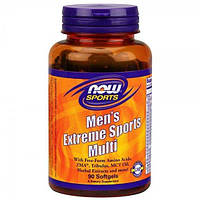 Витаминно-минеральный комплекс NOW Foods Men's Extreme Sports Multi 90 Softgels GG, код: 8111972