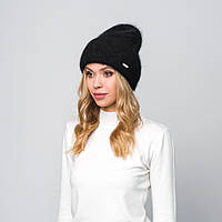 Шапка LuckyLOOK бини 670-007 One size Черный UD, код: 6885531