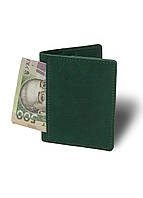 Кожаный мини кошелек-картхолдер BermuD Зеленый B 30-18Z-15-1 PZ, код: 2690854