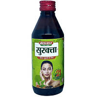 Комплекс для кожи, волос, ногтей Baidyanath Surakta syrup 200 ml 40 servings TV, код: 8207117