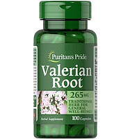 Комплекс для профилактики нервной системы Puritan's Pride Valerian Root 265 mg 100 Caps US, код: 8206826