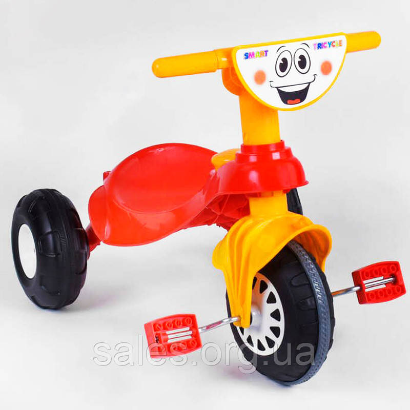 Триколісний дитячий велосипед Pilsan My Pet Red Orange (90581) SC, код: 2633800