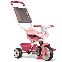 Дитячий велосипед металевий Smoby OL82815 Bee Movie Comfort 3в1 Pink SC, код: 7333372