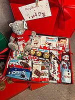 Сладкий подарочный бокс для девушки с конфетками набор в форме коробки для жены, мамы, ребенка SSbox-49