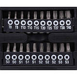 Набір інструментів: викрутки/біти 100 шт. Kraft & Dele KD10957, фото 8