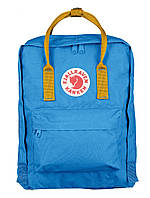 Рюкзак Fjallraven Kanken Un Blue-Warm Yellow (1004-23510.525-141) NB, код: 5864980