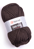 Нитки пряжа для вязания трикотажная CORD YARN YarnArt Корд Ярд № 769 - коричневый