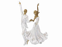 Интерьерная статуэтка Lefard Wedding dance 35.5 см Белый AL120203 SC, код: 7597331