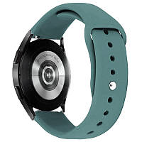 Силіконовий ремінець Sport для Smart Watch 20mm Зелений / Pine green