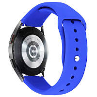 Силіконовий ремінець Sport для Smart Watch 20mm Синій / Capri Blue
