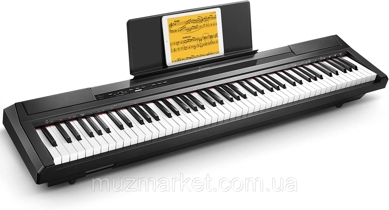 Цифрове піаніно Donner DEP-10 (стійка, пюпітр, блок живлення, педаль)