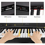 Цифрове піаніно Donner DEP-10 (стійка, пюпітр, блок живлення, педаль), фото 2
