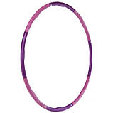 Гімнастичний обруч Хулахуп Hula Hoop FITNESS RING 95 см обруч для талії SL-3012, фото 3