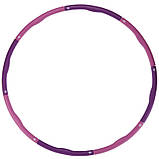 Гімнастичний обруч Хулахуп Hula Hoop FITNESS RING 95 см обруч для талії SL-3012, фото 2