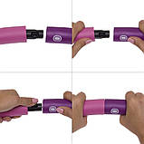 Гімнастичний обруч Хулахуп Hula Hoop FITNESS RING 95 см обруч для талії SL-3012, фото 9