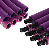 Гімнастичний обруч Хулахуп Hula Hoop FITNESS RING 95 см обруч для талії SL-3012, фото 5