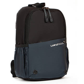 Рюкзак Міський нейлон Lanpad 8380 blue.Купити чоловічі сумки-планшети гуртом і в роздріб Україну.