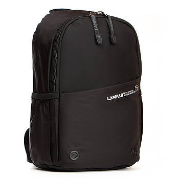 Рюкзак Міський нейлон Lanpad 8380 black.Купити чоловічі сумки-планшети гуртом і в роздріб Україну.