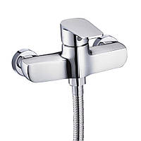 Змішувач для душу TROYA BGX5-A189 з душовою лійкою, змішувач для ванни латунний SC, код: 8210835