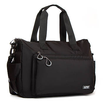 Дорожня саквояж нейлон Lanpad 3054 black.Купити чоловічі сумки-дорожні гуртом і в роздріб Україні.