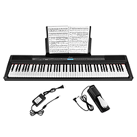 Цифровое пианино Donner DEP-20 (стойка, пюпитр, блок питания, педаль)