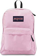 Яркий городской рюкзак Jansport Superbreak 25L Розовый NB, код: 8342731