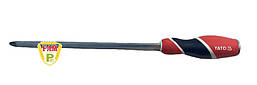 Викрутка шліцева ударна Yato SL8,0 х 300 мм