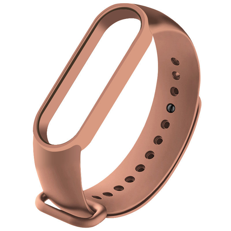 Силіконовий ремінець для Xiaomi Mi Band 3/4 Коричневий / Brown, фото 1