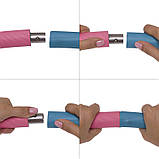 Гімнастичний обруч Хулахуп Hula Hoop 90 см обруч для талії JS-6015, фото 7