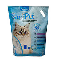 Силикагелевый наполнитель туалета для кошек Природа Sani Pet 10 л