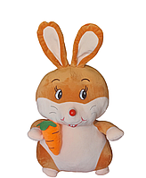 М’яка іграшка руденький Зайчик Заєць Зайка 3 в 1 з теплим пледом всередині, іграшка плед подушка