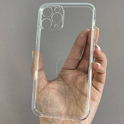 Чохол для Apple iPhone 11 Pro силіконовий із захистом камери на телефон айфон 11 про прозорий hlg, фото 1