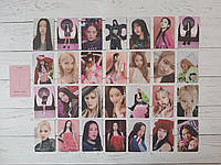 Карточки K-pop Black Pink Born Pink двусторонние, ломо карты, поштучно