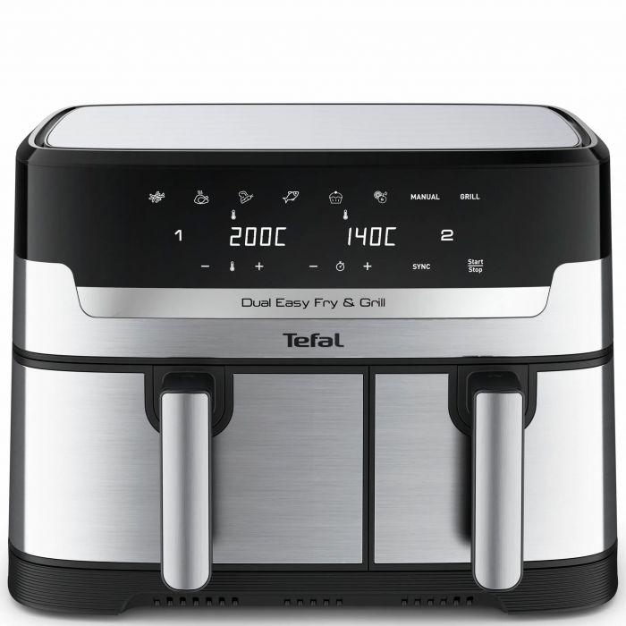 Мультипіч (аерофритюрниця) Tefal Dual Easy Fry & Grill Air Fryer (EY905D10)