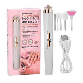 Фрезер Flawless Salon Nails EL-2064 для манікюру та педикюру, Білий, фото 4