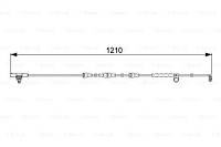 Датчик износа тормозов. колодок Range Rover Sport, BOSCH (1987473054)