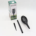 Набір 2шт Декоративний садовий світильник 52см, на сонячній батареї Solar flame / Вуличний ліхтар, фото 10