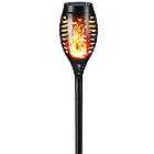 Набір 2шт Декоративний садовий світильник 52см, на сонячній батареї Solar flame / Вуличний ліхтар, фото 4