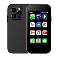 Маленький мобильный смартфон сенсорный Soyes XS 15 Black