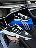 Чоловічі кросівки Adidas Originals ZX Torsion White Green (Білі) Взуття Адідас Торшин натуральна замша сітка демісезон, фото 9