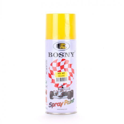Фарба жовта 400ml "Bosny" №41, фото 1