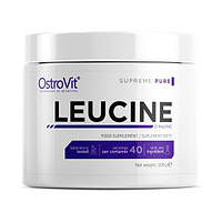 Аминокислота BCAA для спорта OstroVit Leucine 200 g 40 servings Pure KP, код: 7519678