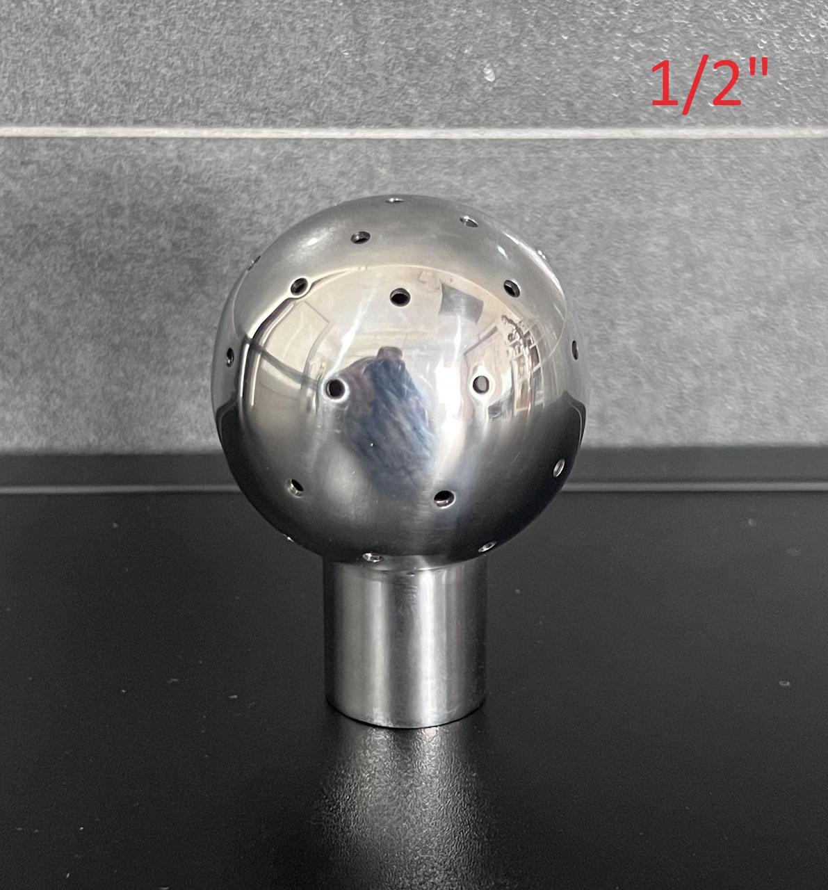 Миюча головка нержавіюча стаціонарна 1/2" AISI 304, фото 1