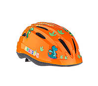 Велосипедный детский шлем Onride Clip динозавры M 52-56 Оранжевый 69078900073 TV, код: 7467457