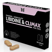 BLACKBULL BY SPARTAN - LIBIDINE & CLIMAX INCREASE L BIDO FOR WOMEN 10 CAPSULES