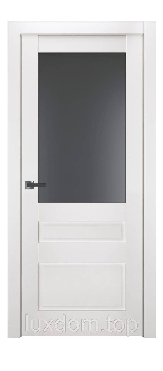 Двері модель 608 Магнолія (засклена) - фото 1 - id-p2163920125